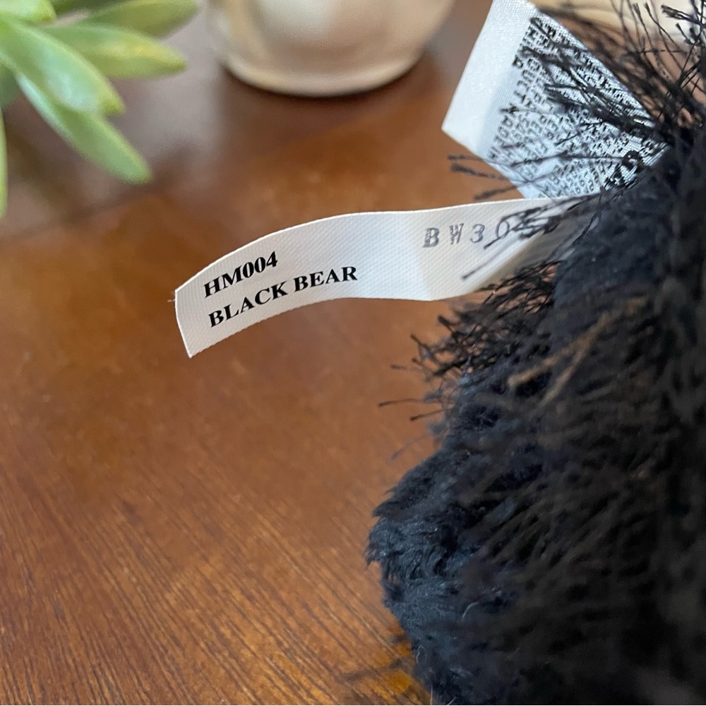 GANZ Webkinz Black Bear WITH TAG - Picture 2 of 9